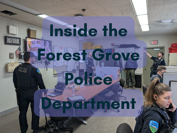 Inside the Forest Grove Police Department