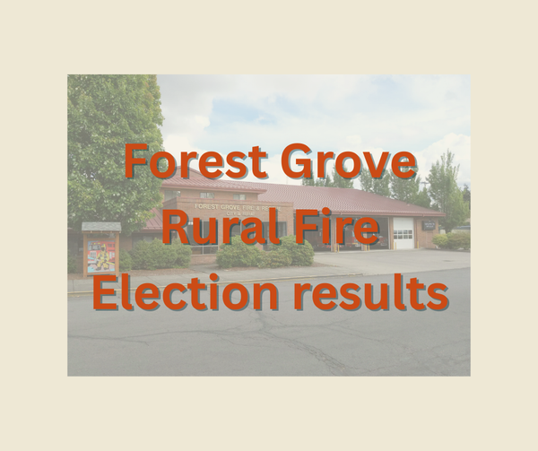 Two unopposed candidates win seats on Forest Grove Rural Fire Protection District board