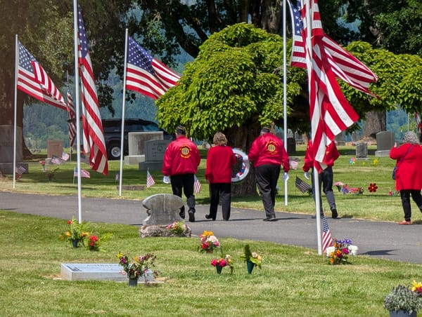 Nearly 200 gather in Forest Grove to honor fallen U.S. service members