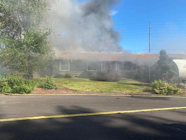 Fire damages home, trailer Tuesday morning
