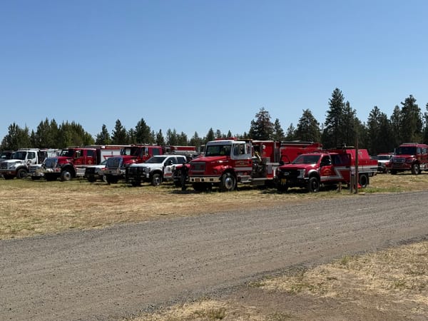 Local fire crews head to Alder Creek Fire near Sisters