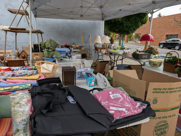 Six garage sales in Forest Grove this weekend