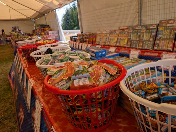 Where to find fireworks in Forest Grove