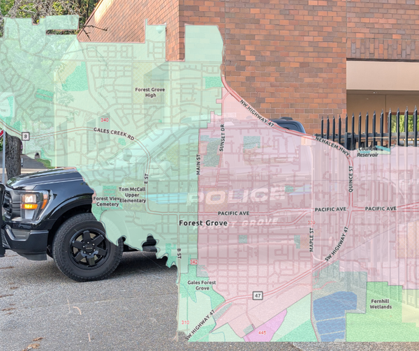 Forest Grove split geographically in police building bond vote, precinct data shows