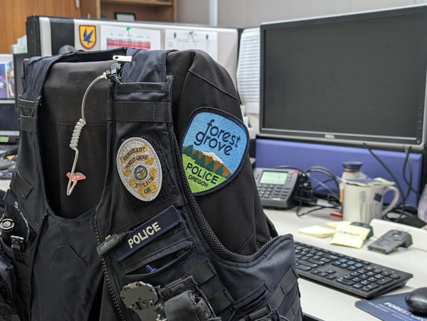 Forest Grove Police Department reports receiving more than 10,000 calls in the first half of 2025