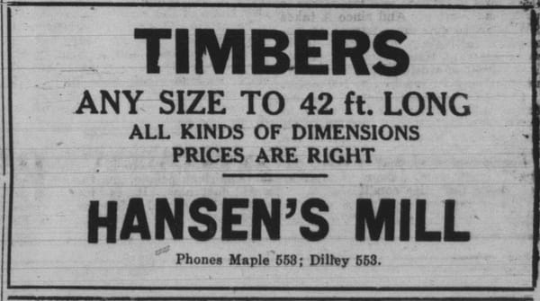 1925 in Forest Grove: Dilley law student survives earthquake, Forest Grove prepares bulb business