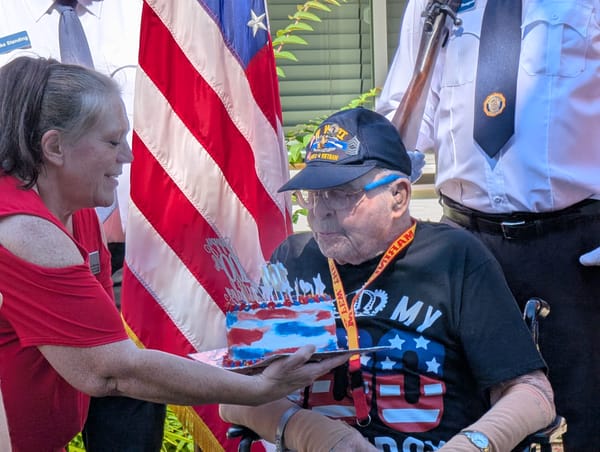 Forest Grove veteran of three wars turns 100