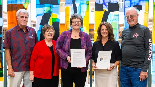 Former Pacific University President Emeritus Phil Creighton honored by legislature